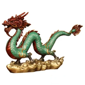 oriental dragon statue