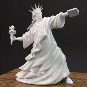 Statue of Liberty Throwing Torch