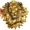 Lion Head Wall Sculpture