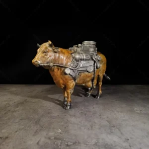 cow art sculpture
