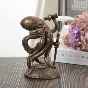 steampunk octopus sculpture