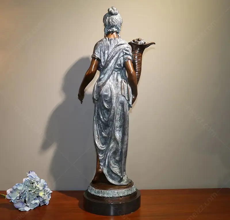 flora goddess of flowers statue