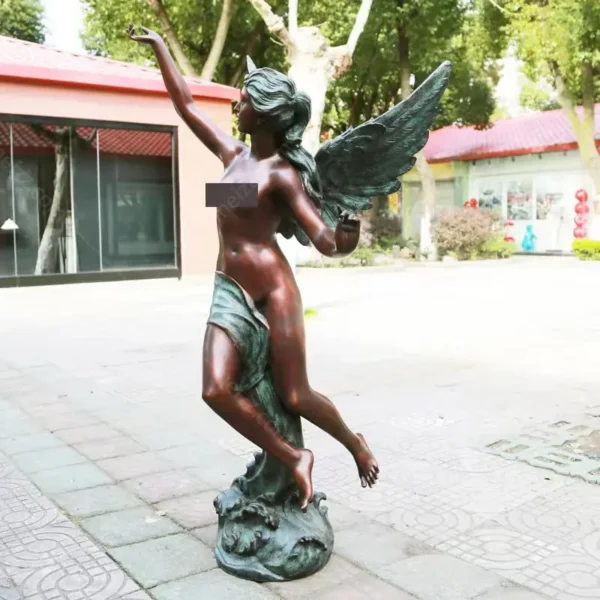 nude angel statue