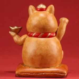 good luck cat statue