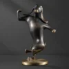 Bronze Dog Figurines