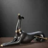 Bronze Greyhound Sculpture