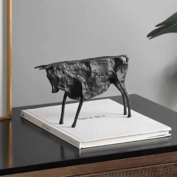 Picasso Bull Sculpture