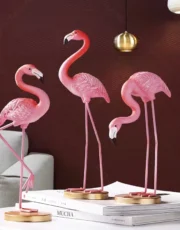 pink flamingo sculpture