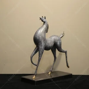 abstract horse sculpture