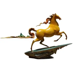 galloping horse sculpture