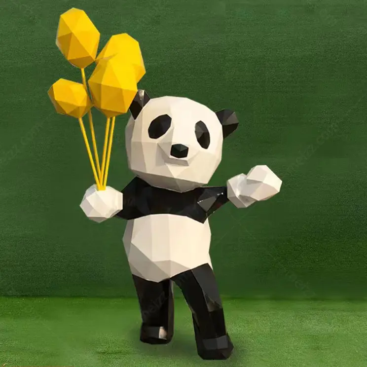 Panda outdoor Statue