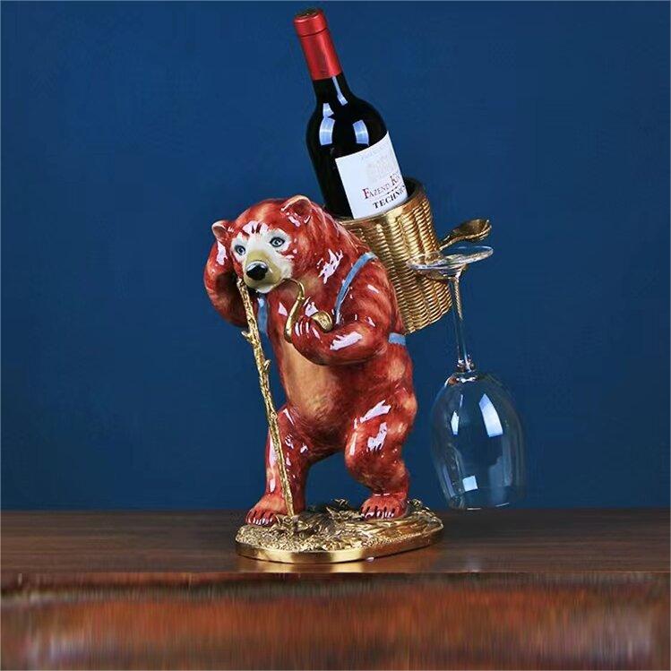 Bear Wine Rack