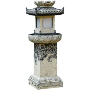solar pagoda garden lantern