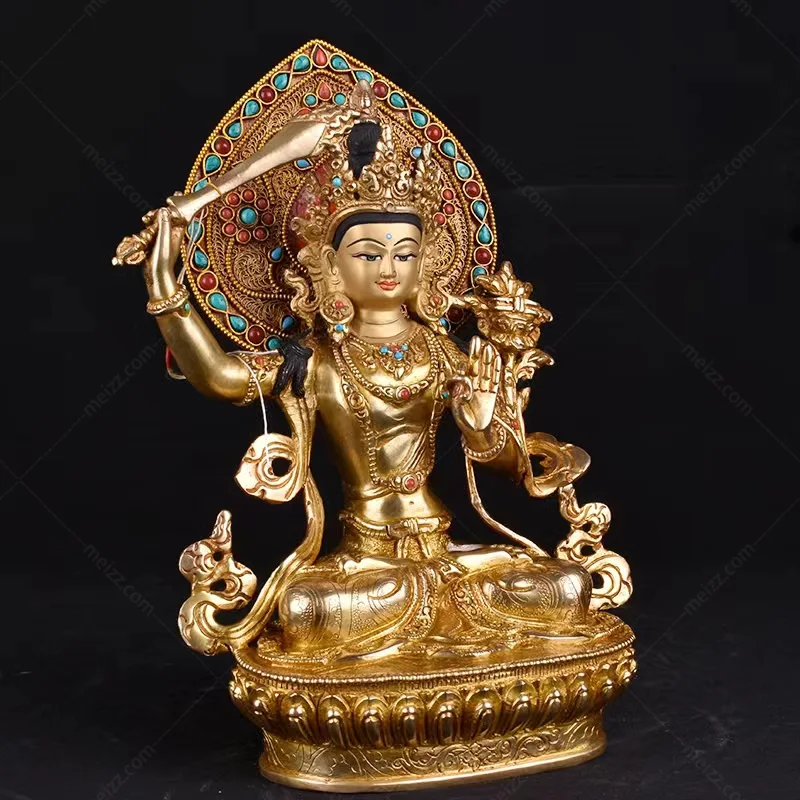 manjushri bodhisattva statue