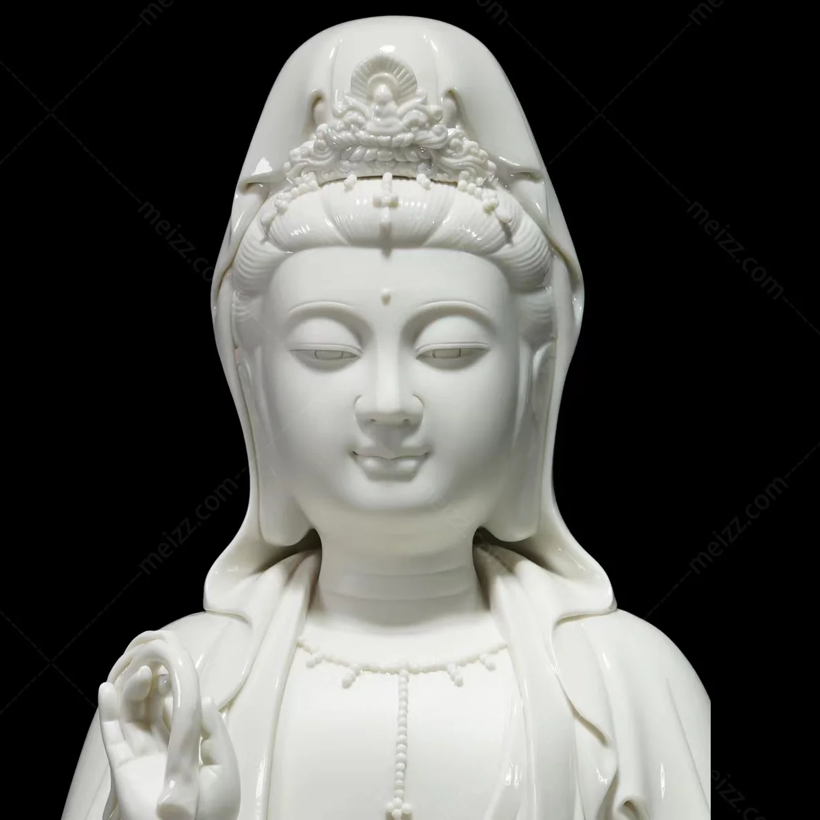 kwan yin statue porcelain