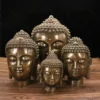 Buddha Head Figurine
