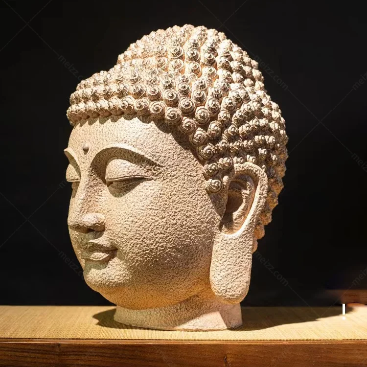 resin buddha head
