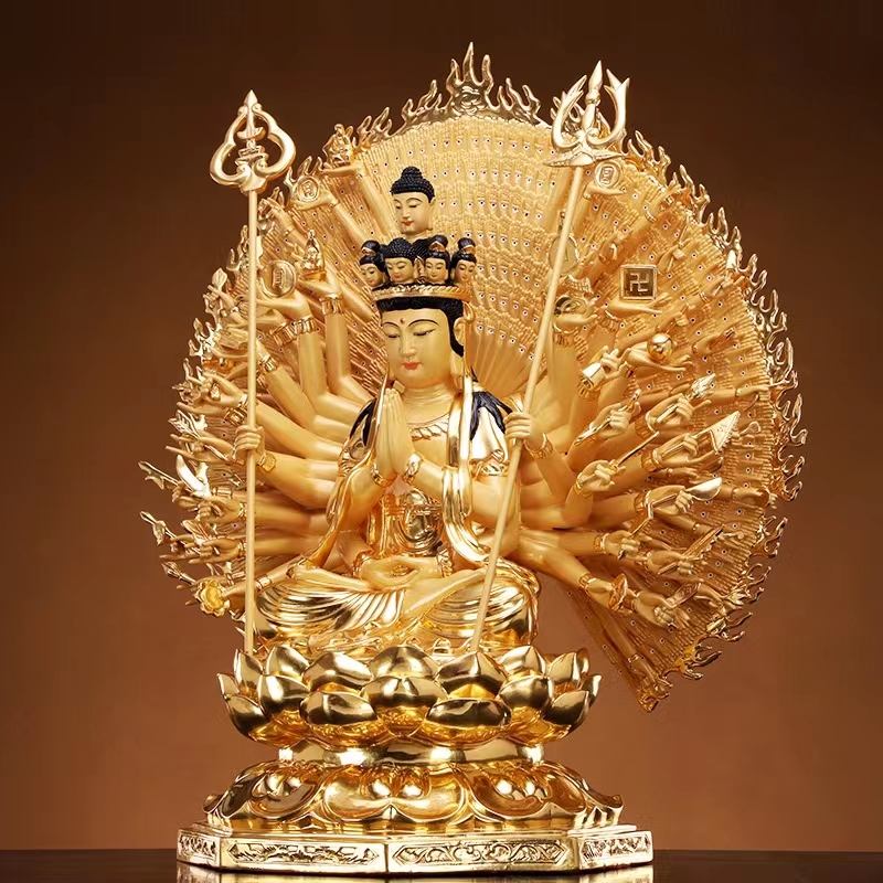 1000 armed avalokiteshvara statue
