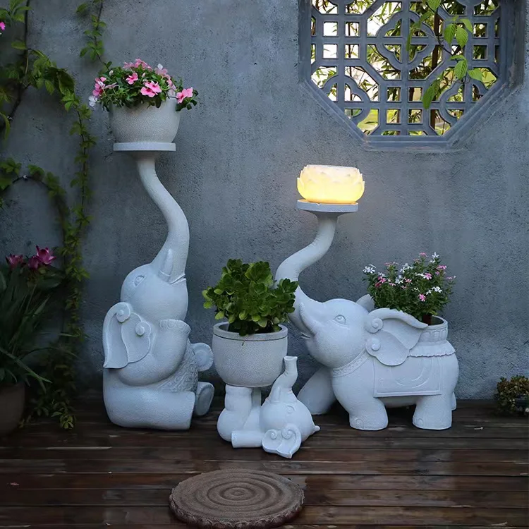 elephant plant pot outdoor