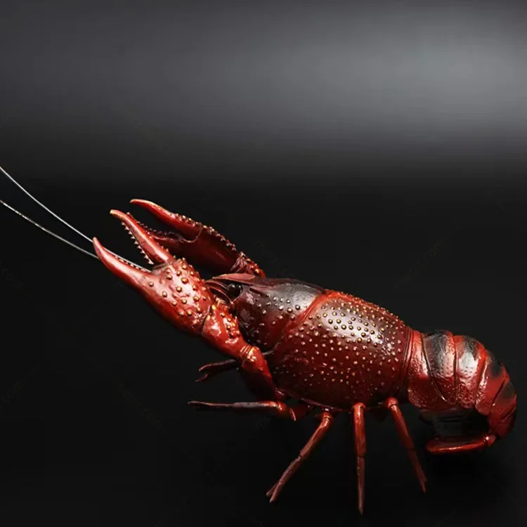 bronze lobster sculpture