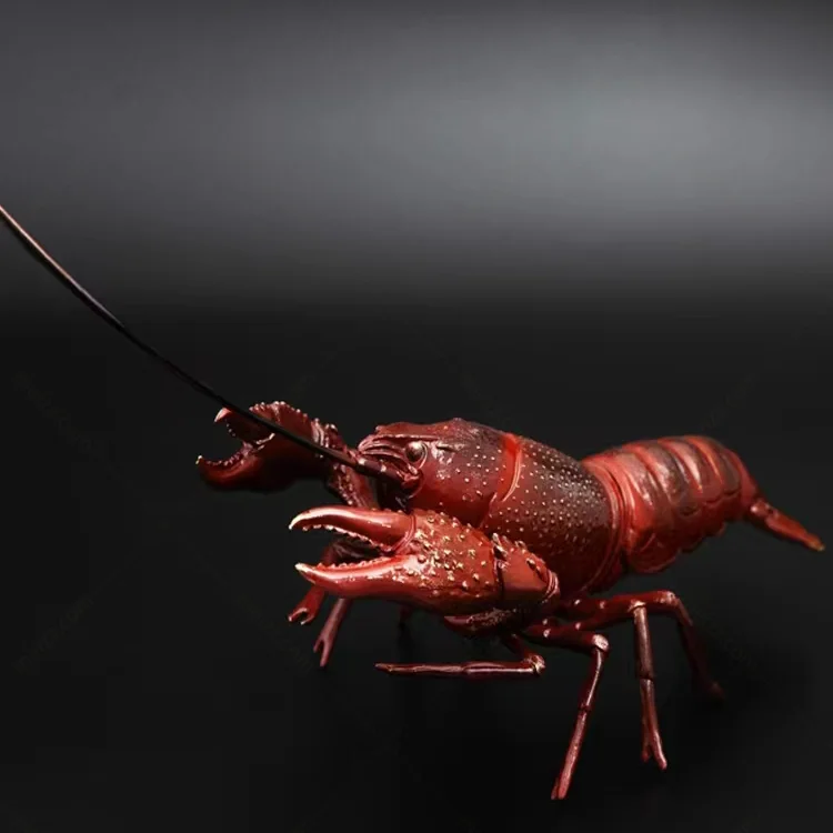 bronze lobster sculpture