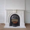 Marble Electric Fireplace Suites