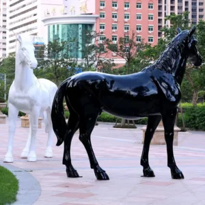 life size fibreglass horse