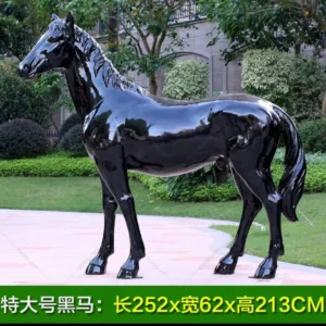 life size fibreglass horse