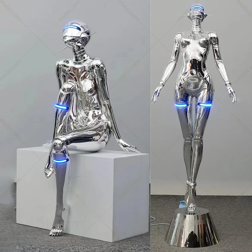 hajime sorayama robot sculpture 
