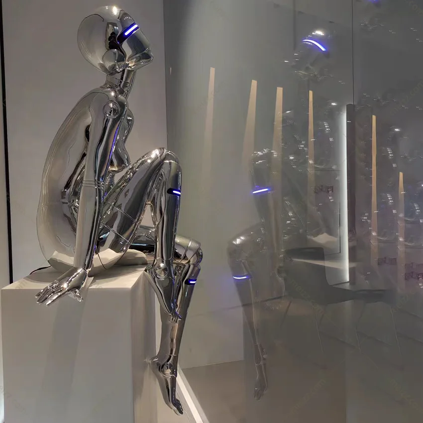 hajime sorayama robot sculpture 