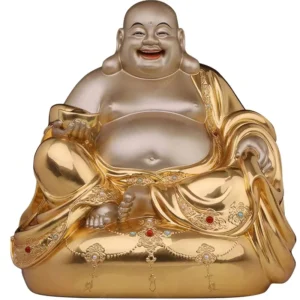 happy laughing buddha statue