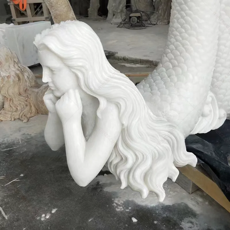 little mermaid sculpture