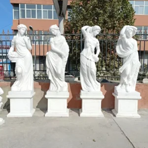 4 seasons garden statues