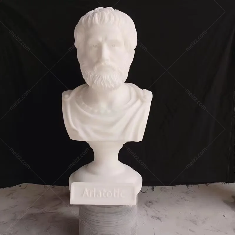 aristotle head statue