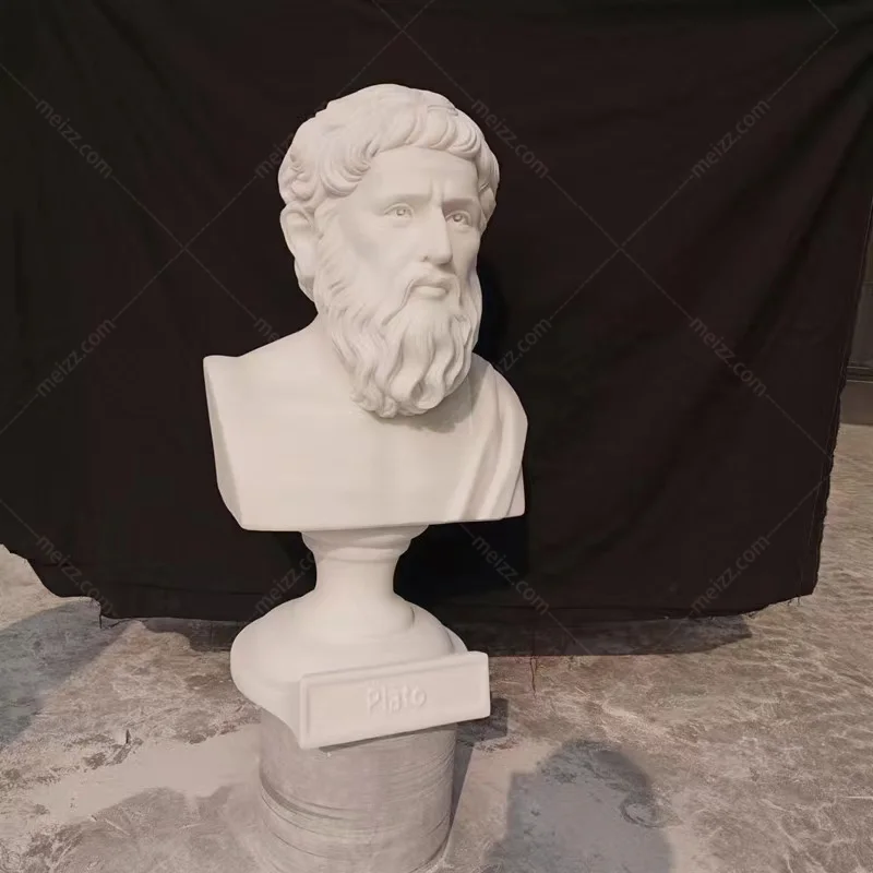 Plato Marble Bust