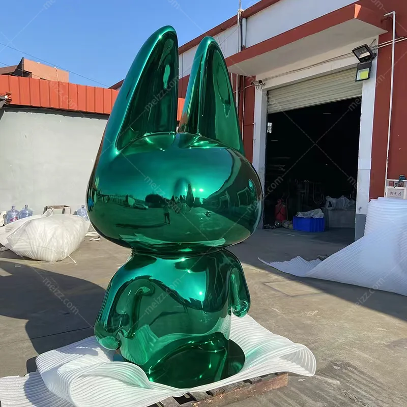abstract rabbit sculpture