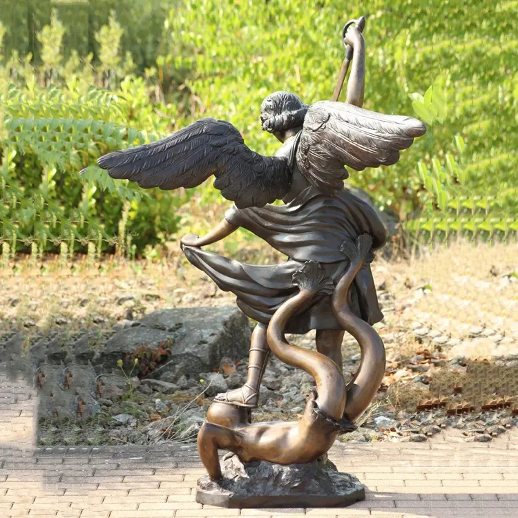 Archangel Michael Garden Statue