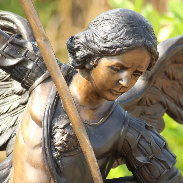 Archangel Michael Garden Statue
