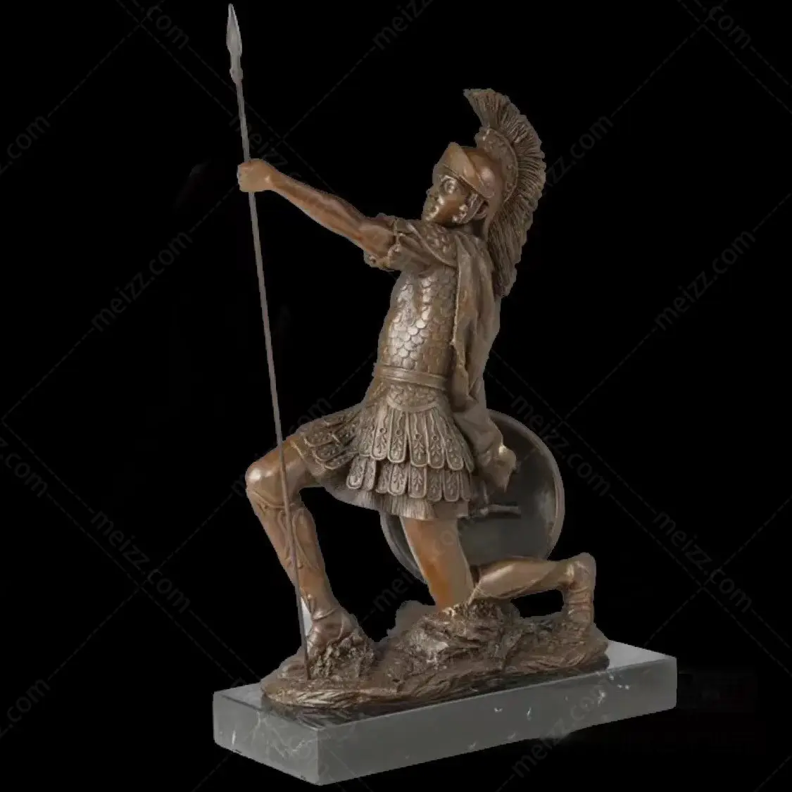 roman warrior sculpture