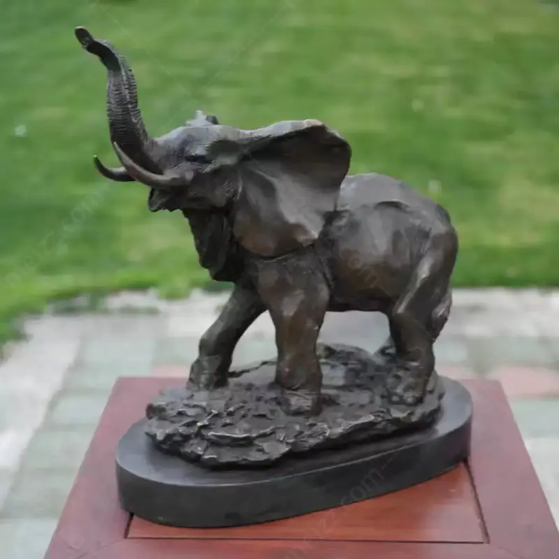 small elephant statue decor