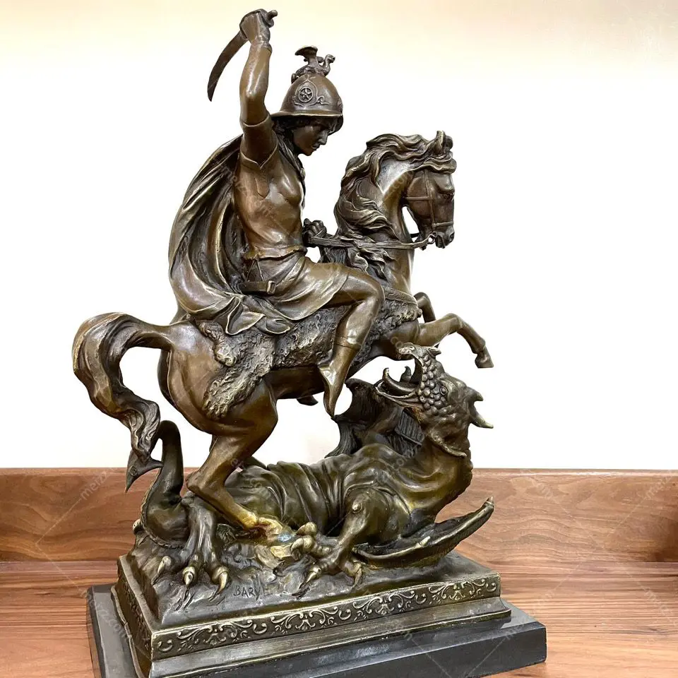 Saint George and The Dragon Statue