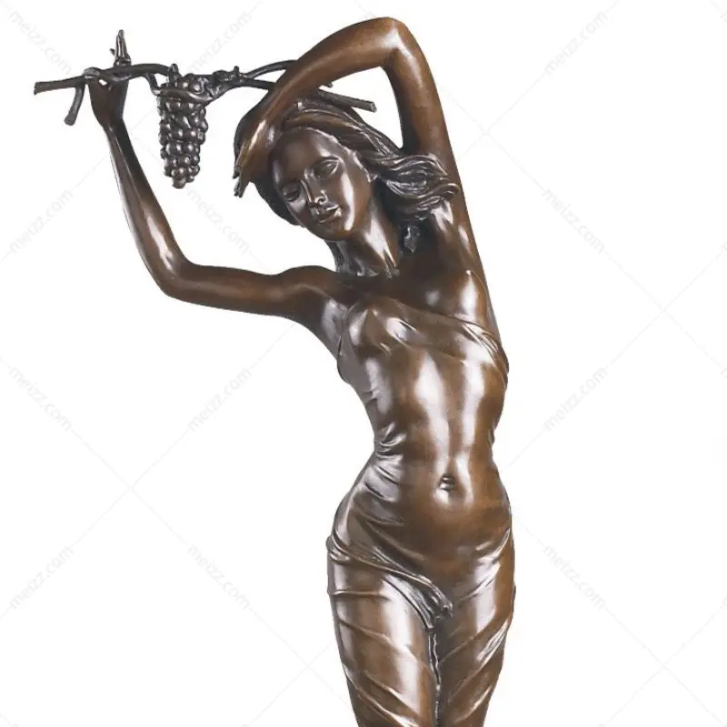 bronze goddess statue