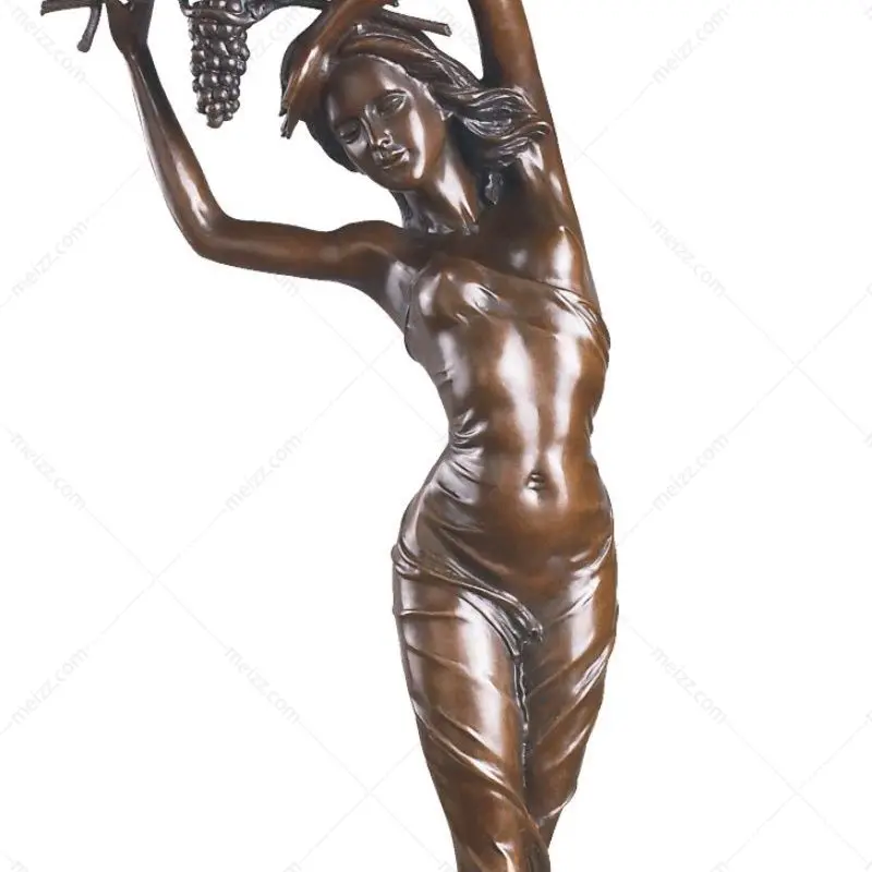 bronze goddess statue