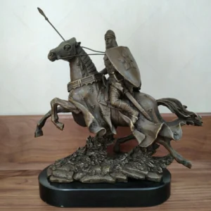 Bronze Samurai Statue