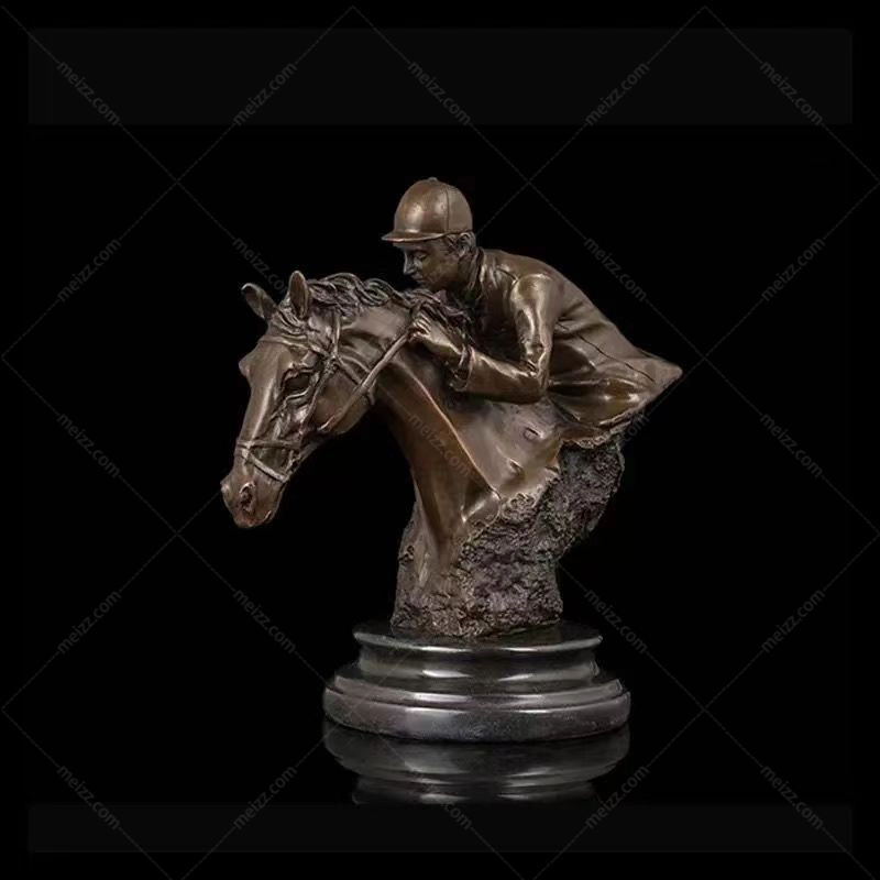 equestrian bust