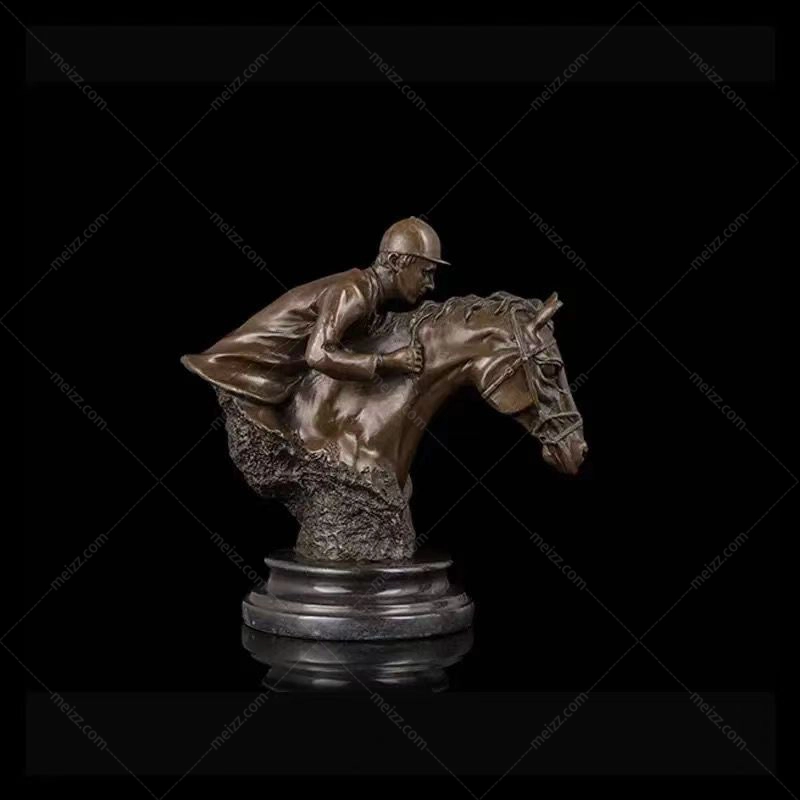 equestrian bust