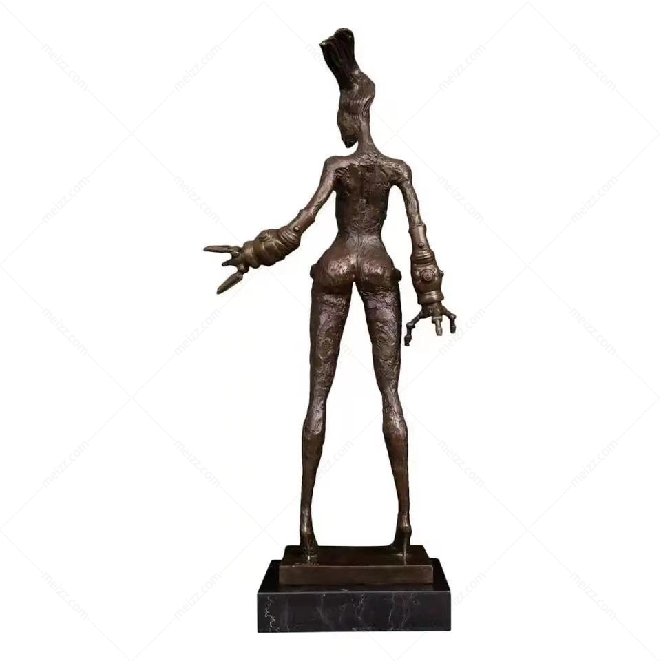 female warrior sculpture