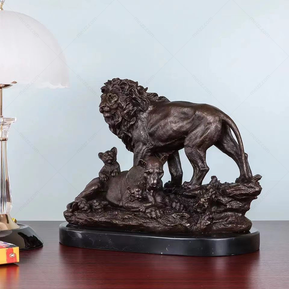 lion ornaments for home