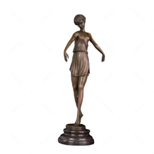 bronze dancer statue