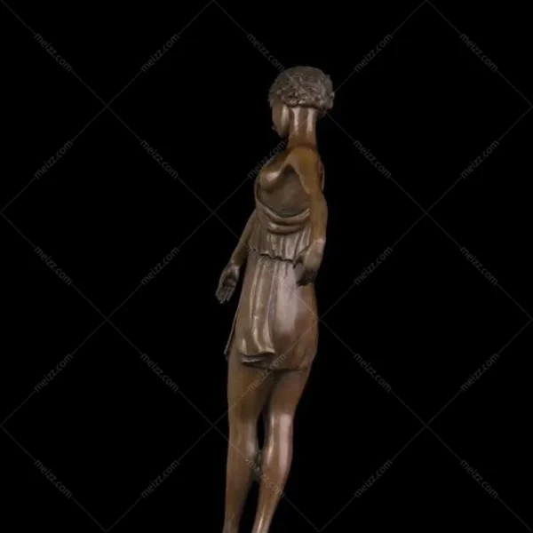 bronze dancer statue